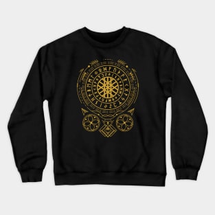 Web of Wyrd | Norse Pagan Symbol Crewneck Sweatshirt